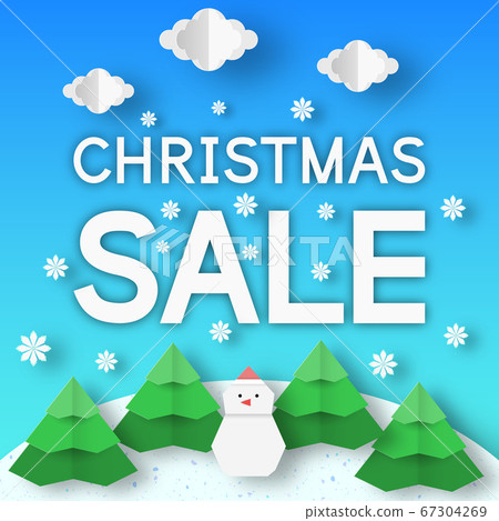 Christmas Sale banner.  67304269