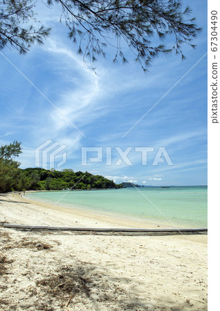 Okinawa Prefecture Ishigaki Island Bottom Beach 67304490