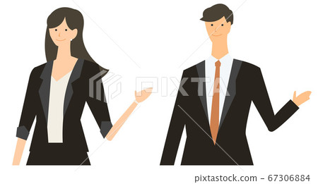 職業轉變代理適合女性銷售客戶服務矢量插圖集 67306884
