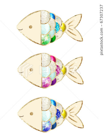 Glowing fish 67307237
