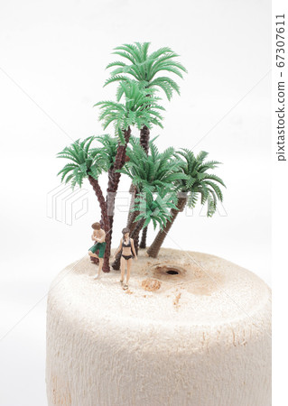 a tiny people wearing swimsuit relaxing on a tiny people wearing swimsuit relaxing on 67307611