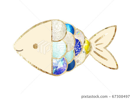 Glowing fish 67308497