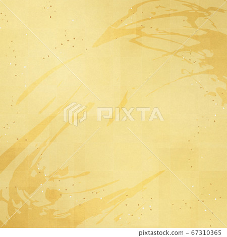 日式背景素材-動態日式金的插圖 67310365