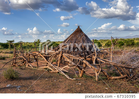 Hamar Village, South Ethiopia, Africa 67310395