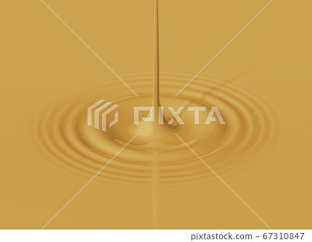 Drop of latte coffe and ripple Drop of latte coffe and ripple 67310847