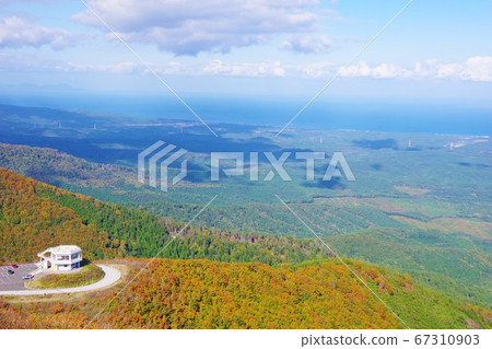 View of Tsugaru Strait, Mt. View of Tsugaru Strait, Mt. 67310903