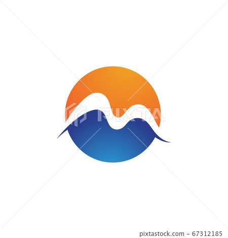 M Letter icon Template vector 67312185