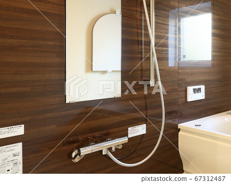 A beautiful unit bath of model house A beautiful unit bath of model house 67312487