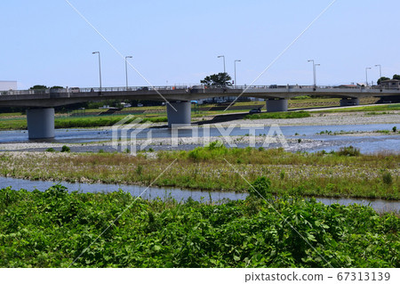 佐川河床佐川橋 佐川河床佐川橋 67313139