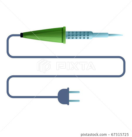 Plug soldering icon, cartoon style Plug soldering icon, cartoon style 67315725