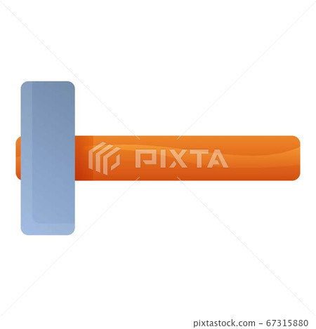 Hammer icon, cartoon style 67315880