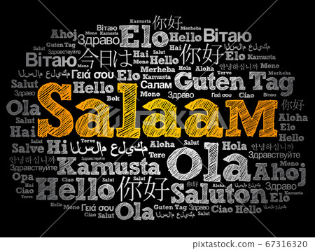 SALAAM (Hello Greeting in Persian,Farsi) 67316320