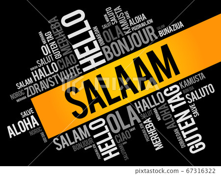 SALAAM (Hello Greeting in Persian,Farsi) SALAAM (Hello Greeting in Persian,Farsi) 67316322