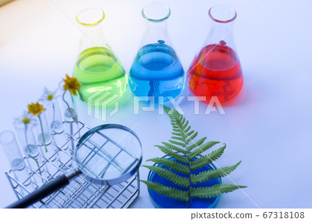 Collection of laboratory equipments of experiment chemical in Lab. Collection of laboratory equipments of experiment chemical in Lab. 67318108