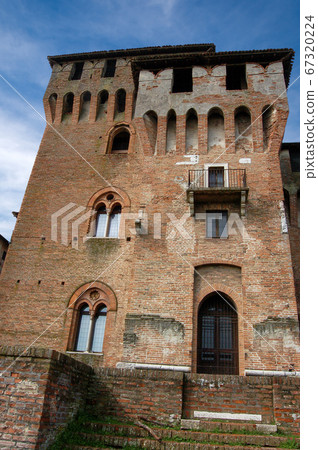 Medieval Castle of Mantua city Lombardy Italy - Palazzo Ducale Medieval Castle of Mantua city Lombardy Italy - Palazzo Ducale 67320224