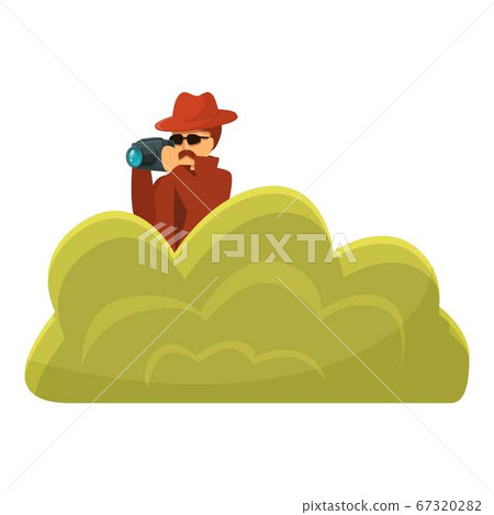 Investigator make photo icon, cartoon style 67320282