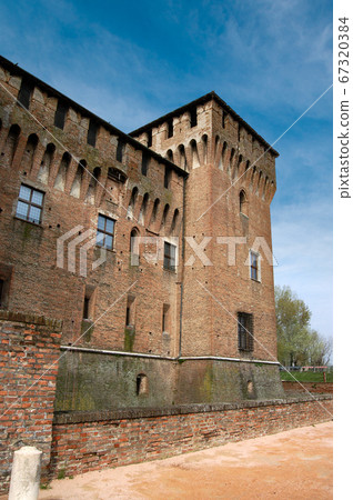 Medieval Castle of Mantua city Lombardy Italy - Palazzo Ducale Medieval Castle of Mantua city Lombardy Italy - Palazzo Ducale 67320384