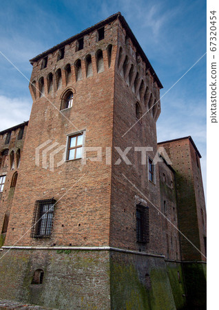 Medieval Castle of Mantua city Lombardy Italy - Palazzo Ducale Medieval Castle of Mantua city Lombardy Italy - Palazzo Ducale 67320454