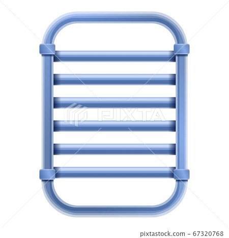 Device towel rail icon, cartoon style Device towel rail icon, cartoon style 67320768
