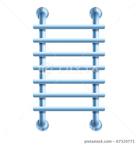Hot towel rail icon, cartoon style Hot towel rail icon, cartoon style 67320771