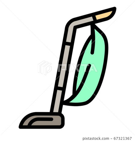 Stick vacuum cleaner icon, outline style 67321367