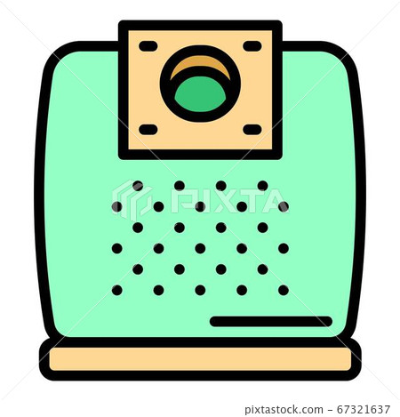 Vacuum cleaner bag icon, outline style Vacuum cleaner bag icon, outline style 67321637