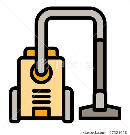 Home vacuum cleaner icon, outline style Home vacuum cleaner icon, outline style 67321638
