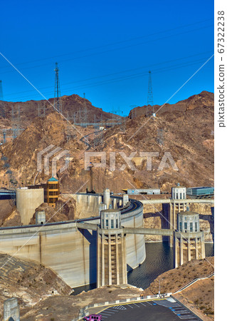View of the Hoover Dam in Nevada, USA View of the Hoover Dam in Nevada, USA 67322238