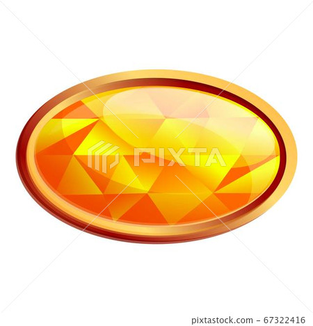 Gem icon, cartoon style Gem icon, cartoon style 67322416