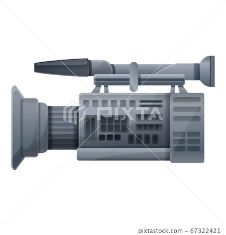 Tv video camera icon, cartoon style 67322421