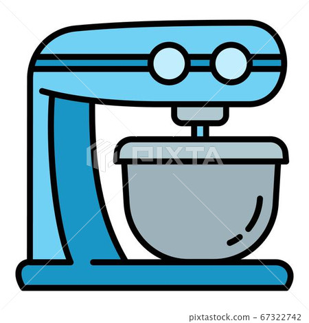 Cook food processor icon, outline style 67322742