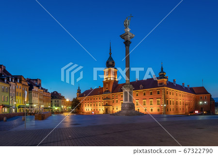 Warsaw, Poland. Square in front of The Royal Warsaw, Poland. Square in front of The Royal 67322790