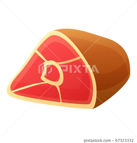 Meat icon, cartoon style 67323332