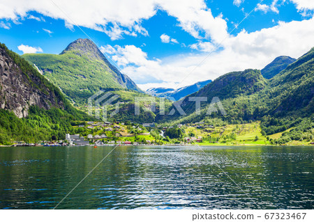 Geiranger at Geirangerfjord, Norway Geiranger at Geirangerfjord, Norway 67323467