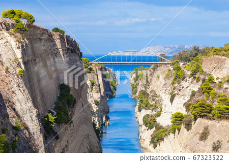 Corinth Canal in Greece 67323522