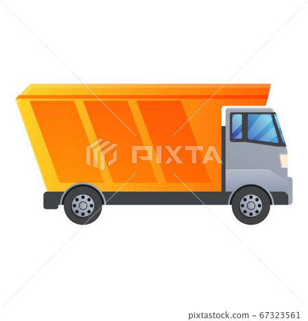 Tipper hopper icon, cartoon style Tipper hopper icon, cartoon style 67323561
