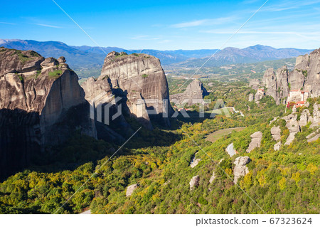 Meteora rock formation, Greece 67323624