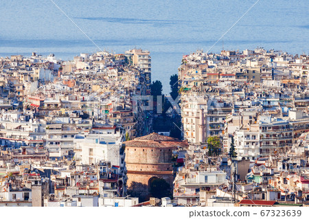 Thessaloniki aerial panoramic view Thessaloniki aerial panoramic view 67323639
