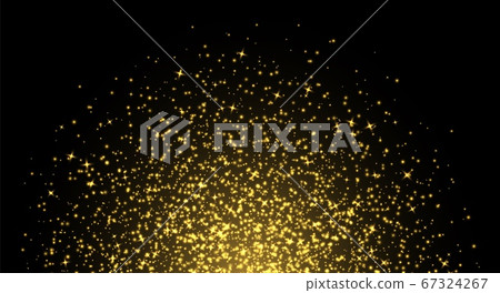 Golden sparkles, abstract luminous particles, yellow stardust. Flying Xmas glares and sparks. Luxury background. Golden sparkles, abstract luminous particles, yellow stardust. Flying Xmas glares and sparks. Luxury background. 67324267