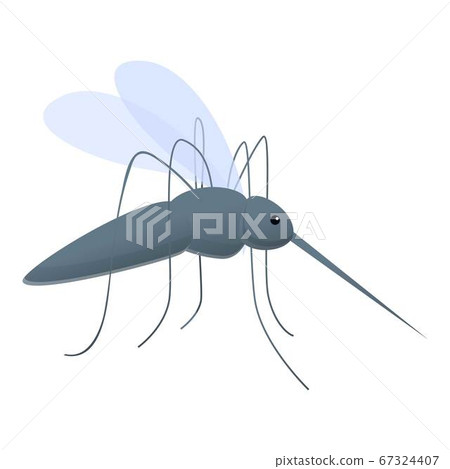 Mosquito icon, cartoon style 67324407