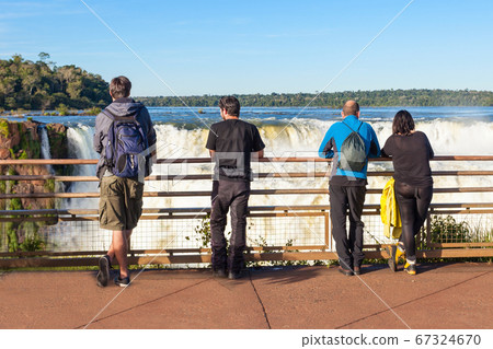 Iguazu Falls or Waterfall landscape 67324670