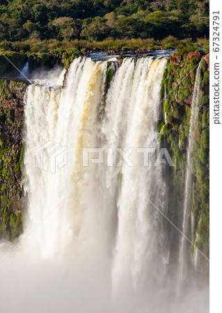 Iguazu Falls or Waterfall landscape 67324791