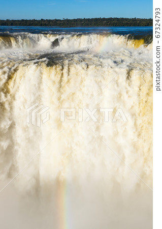 Iguazu Falls or Waterfall landscape 67324793