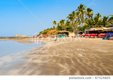 Beach in Goa, India 67324805