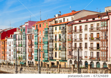 Buildings in Bilbao city centre Buildings in Bilbao city centre 67324889