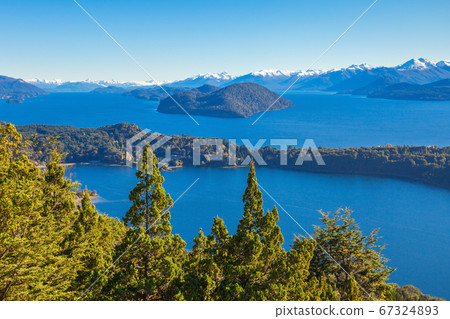Bariloche landscape in Argentina 67324893