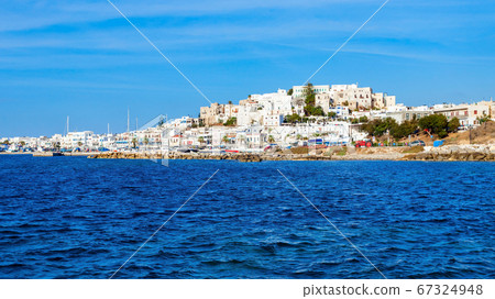 Naxos island aerial view 67324948