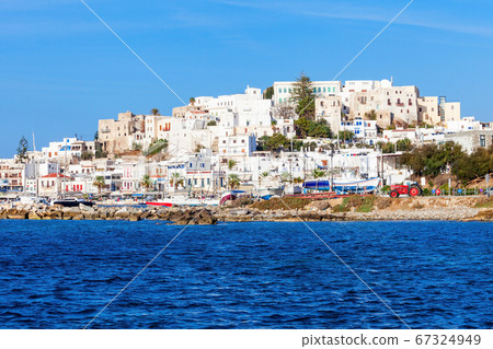 Naxos island aerial view 67324949