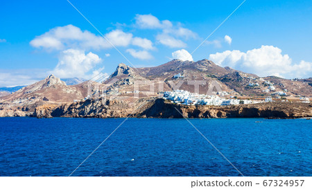 Naxos island aerial view 67324957