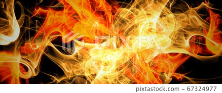 抽象火背景 67324977
